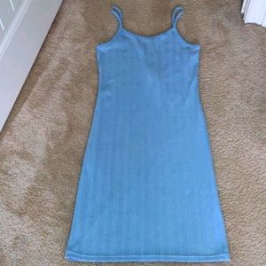 NWT spaghetti strap sky blue dress